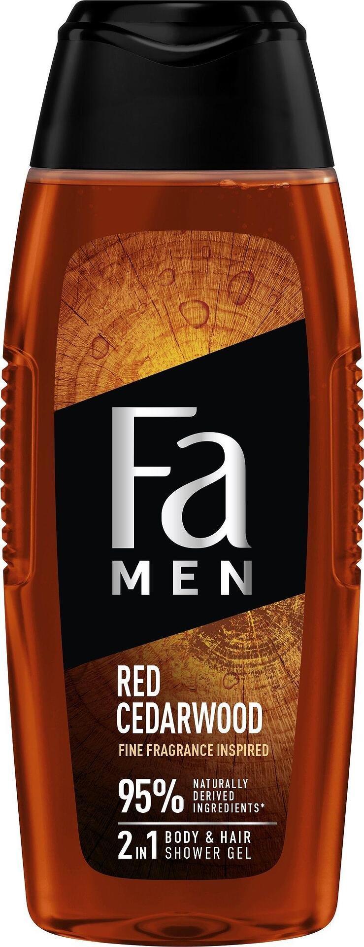 Fa Men Fine Fragrances, мъжки душ гел, червен кедър, 400 мл.