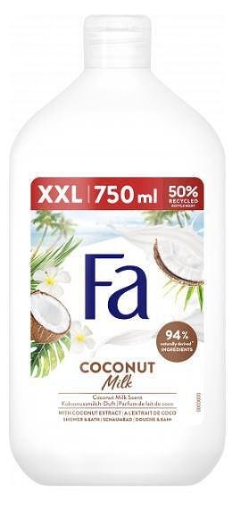 Fa Coconut Milk Shower Cream,душ крем за тяло с кокосово мляко, 750 мл.