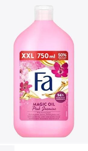 Fa Magic Oil Pink Jasmine Scent Shower Gel,душ гел с аромат на розов жасмин, 750 мл.