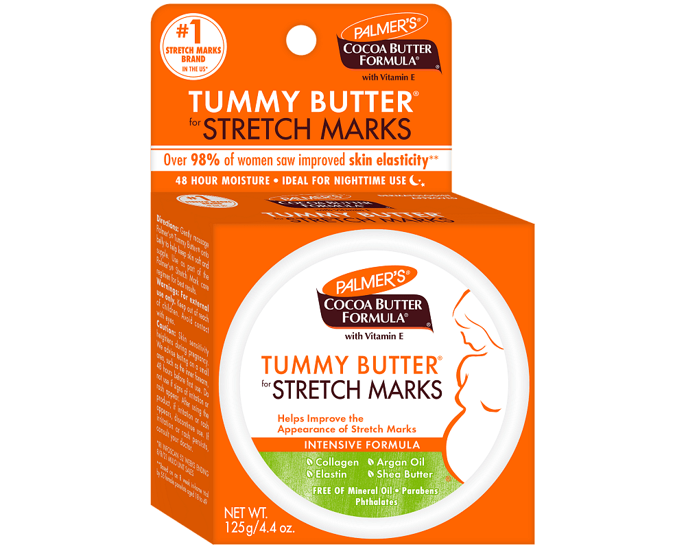 Palmer’s Pregnancy Cocoa Butter Formula, интензивно масло за тяло против стрии, 125 гр.