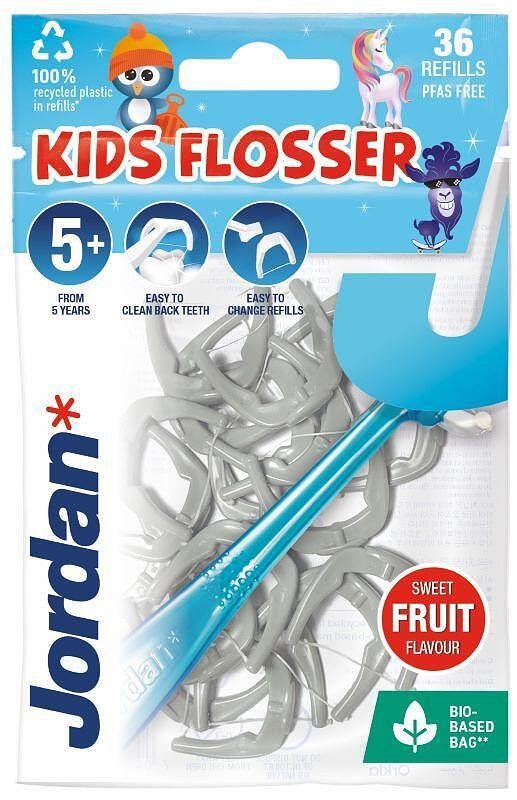 Jordan Flosser, детски конец за зъби 36 броя