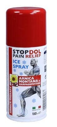 StopDol Ice Spray, болкоуспокояващ спрей със студен ефект с aрника и dяволски нокът, 150 мл.