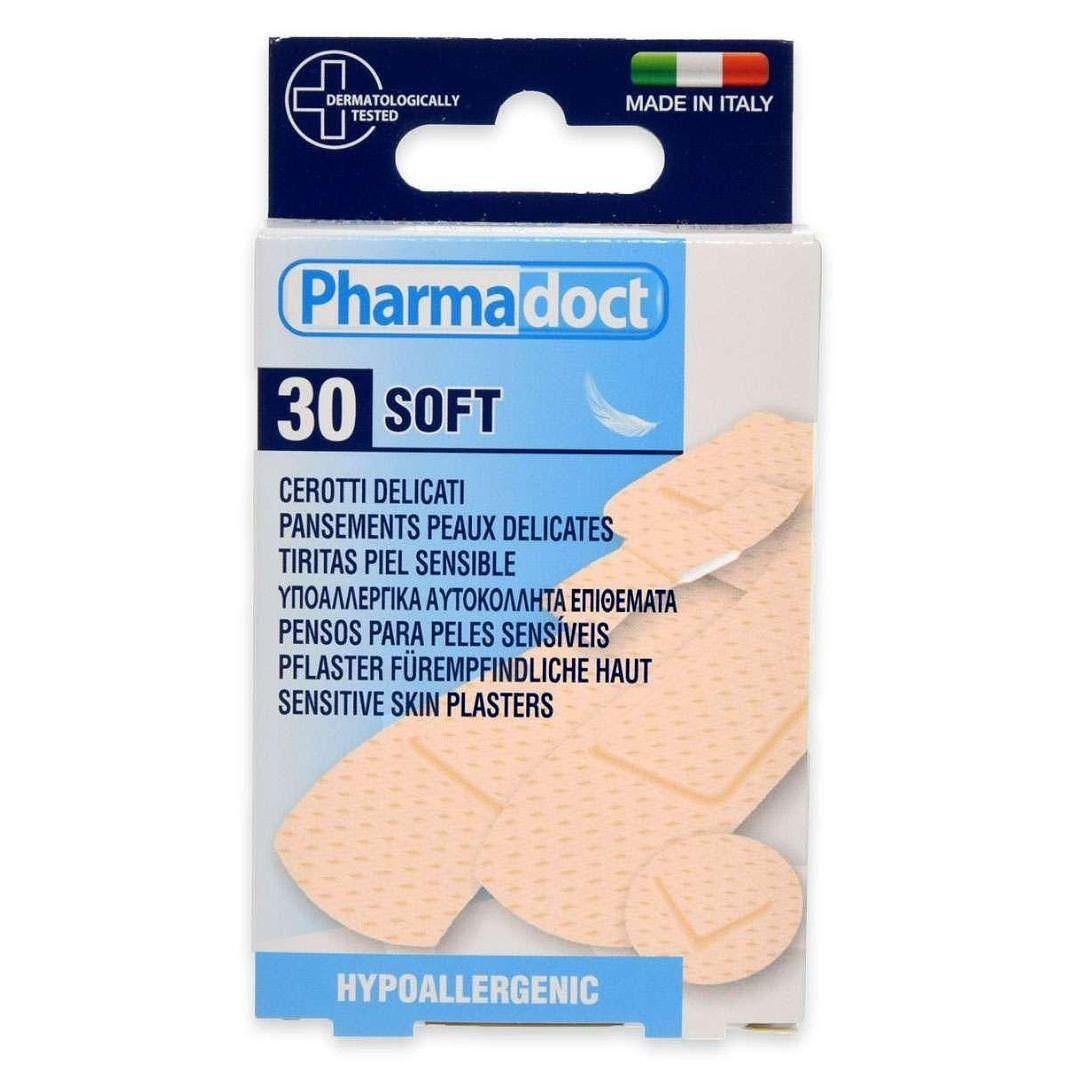 Pharmadoct хипоалергенен пластир зачувствителна кожа , 5 размера, 30 броя