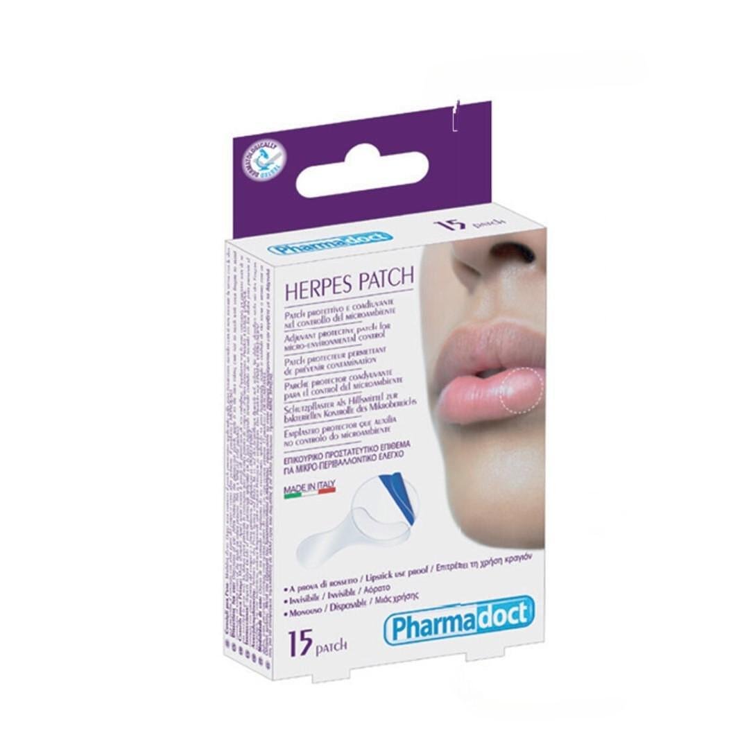 Pharmadoct пластир за херпес, 15 броя