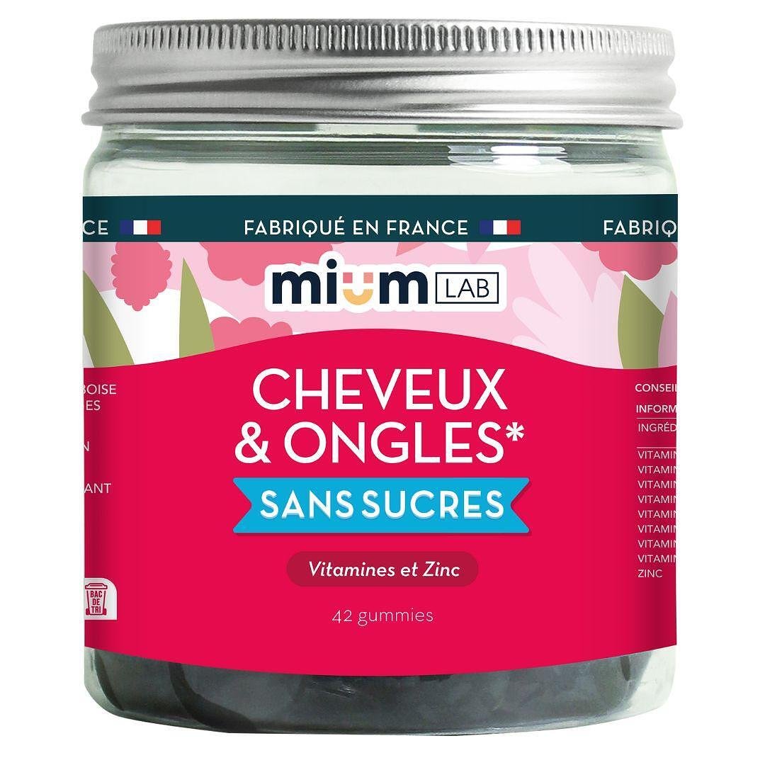 Mium Lab Gummies, КОСА И НОКТИ - желирани дражета, 42 броя