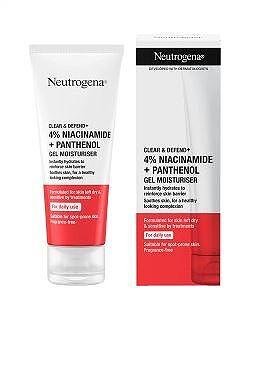Neutrogena Clear & Defend+ Moisturiser Gel, хидратиращ гел за лице, 50 мл.