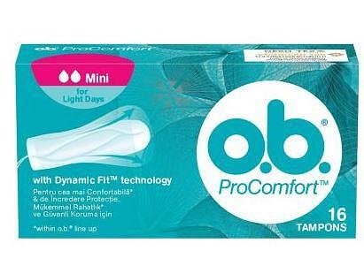 Тампони o.b. Ultimate Comfort,Mini, 16 броя