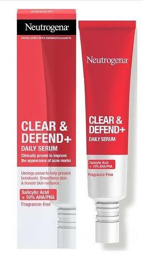 Neutrogena Clear&Defend+, дневен серум, 30мл.