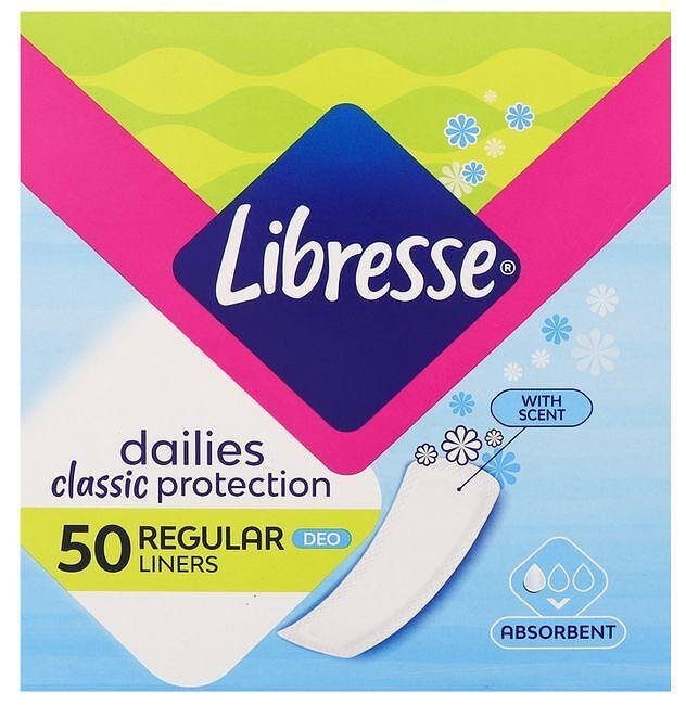 Ежедневни превръзки Libresse - Classic Deo, 50 броя
