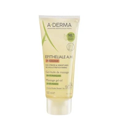 A-Derma Epitheliale Duo, Масажно гел-олио срещу белези и стрии, 100 мл
