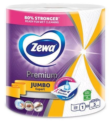 Zewa кухненска ролка Premium Jumbo Expert,1 брой