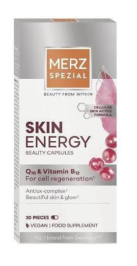 Merz Spezial Skin Energy Beauty, капсули за регенериране на кожата, 30 капсули