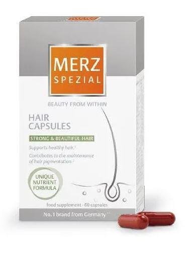 Merz Spezial Hair Capsules, специални капсули за коса, 60 бр.