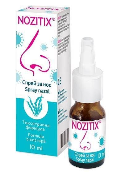 Nozitix назален спрей, 10 мл.