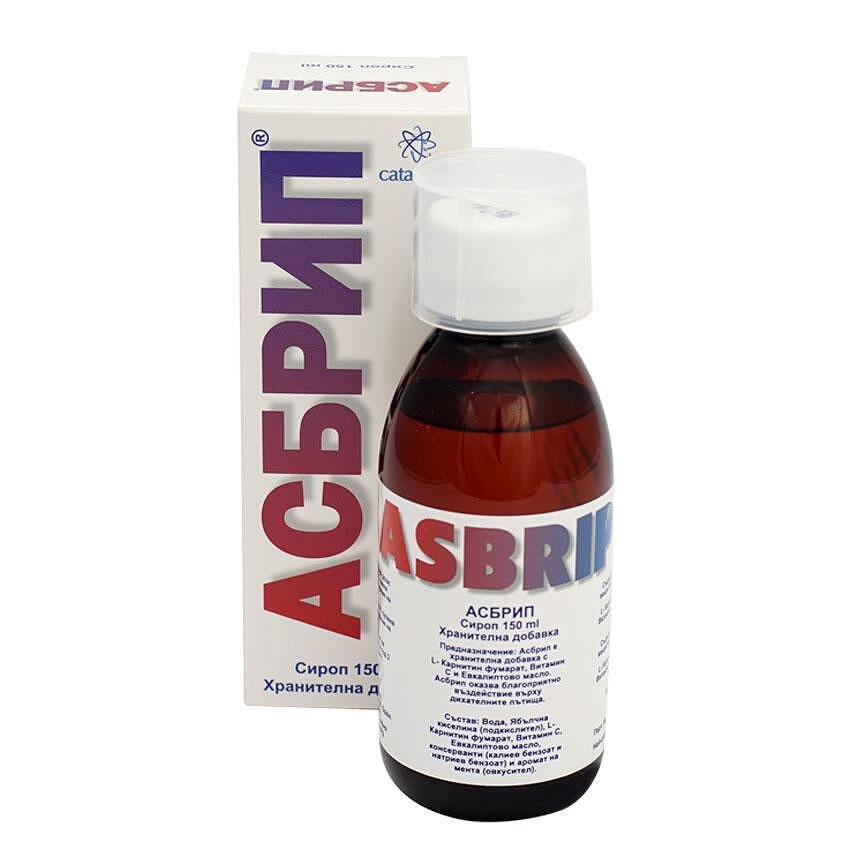 Asbrip сироп за кашлица, 150мл.