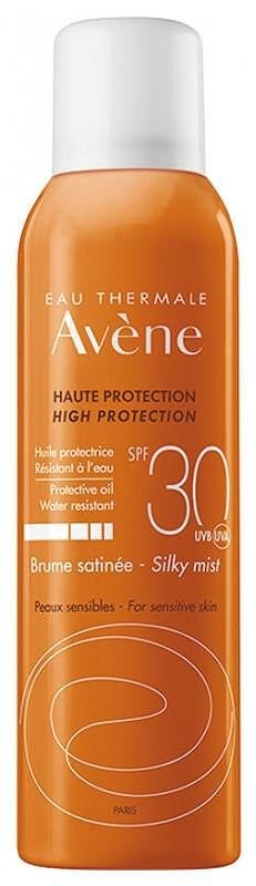 Avène, Silky Mist Sun Protection Spray, слънцезащитен спрей, Spf 30, 150 мл