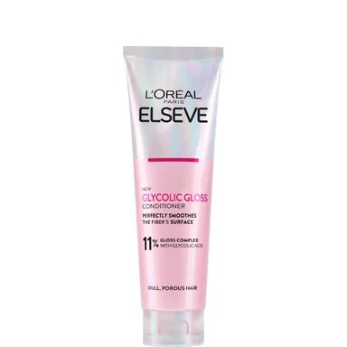 L'Oréal Paris Elseve Glycolic Gloss, балсам за коса без блясък, 150 мл.