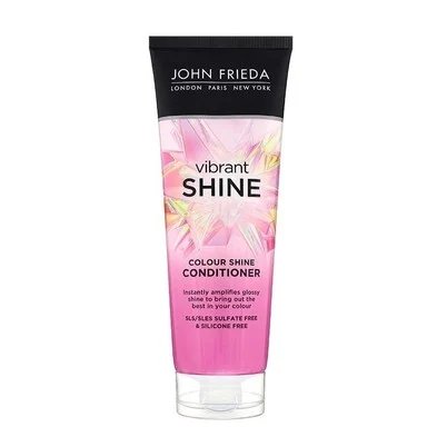 John Frieda Vibrant Shine, балсам за възстановяване на блясъка и цвета на косата, 250 мл.