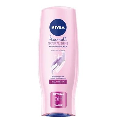 Nivea Hairmilk Natural Shineм, подхранващ балсам за безжизнена косам, 200 мл.