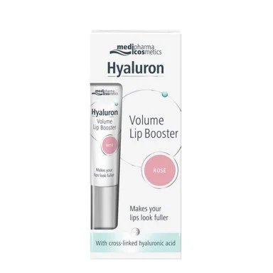 Medipharma Hyaluron, Обемен филър за устни цвят розе, 7 мл