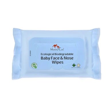 Mommy Care, Бебешки мокри кърпи за лице, 24 броя