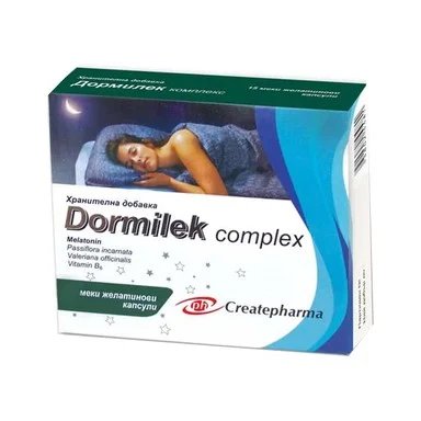 Dormilek complex, за сън, 30 капсули от Createpharma