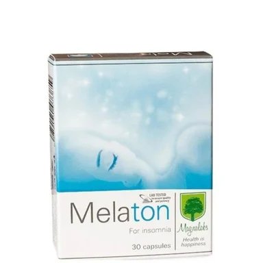 Melaton, при безсъние, 30 капсули от Magnalabs