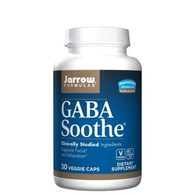 Gaba Soothe, Гама-аминомаслена киселина комплекс, 100 мг, 30 капсули от Jarrow