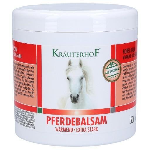 Kräuterhof, загряващ гел със силен ефект, 500 мл.