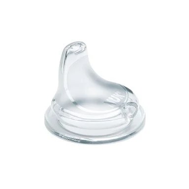 NUK First choice, Силиконов биберон за сок, М размер, 1 брой
