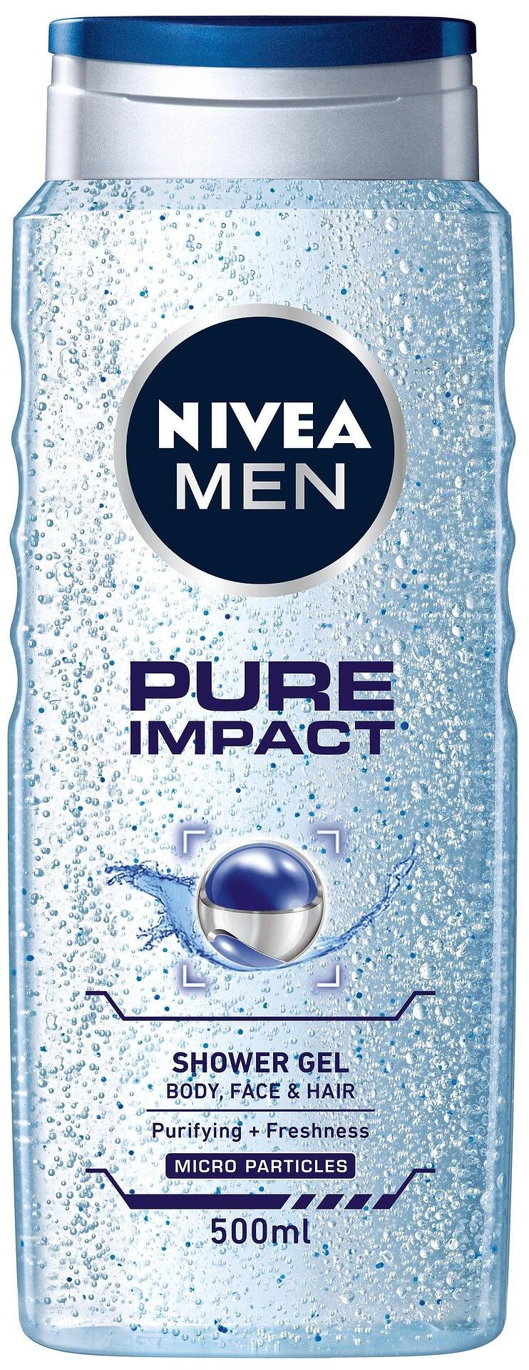 NIVEA MEN Душ-гел Pure Impact