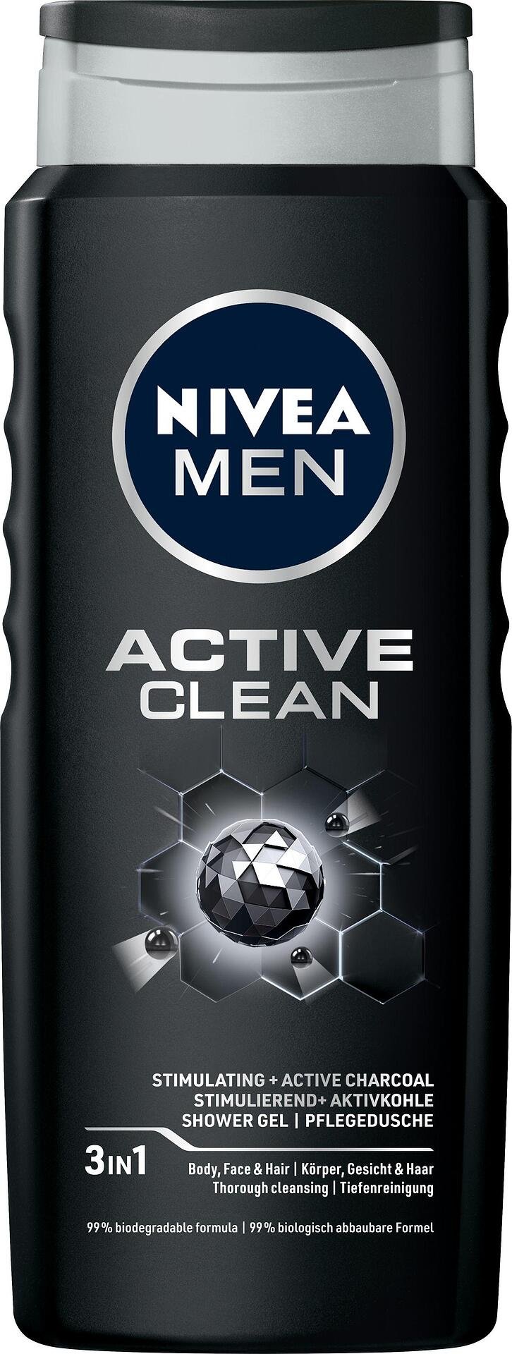 NIVEA MEN Душ-гел Active Clean