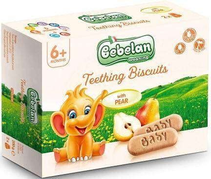Bebelan Бебешки Бисквити с Дамаскина 200g (6м+)