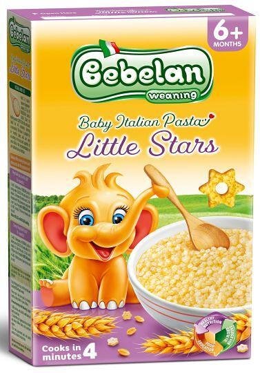 Bebelan Бебешка Италианска Паста Little Stars 350g (6м+)