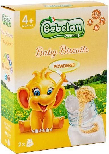 Bebelan Безглутенови бишкоти на ПРАХ 4+м, 400г
