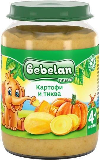 Bebelan, Картофи с Тиква, 4+м. 190г