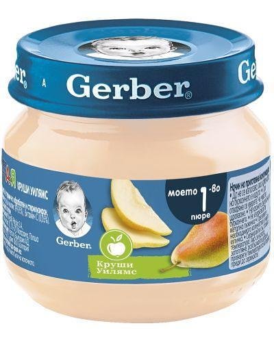 Gerber, пюре от Круши 80г