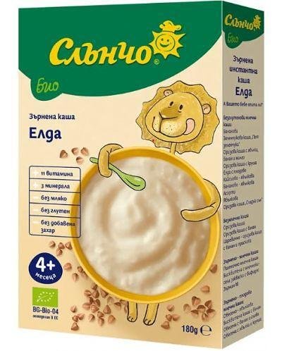 Слънчо, Безмлечна каша ЕЛДА, Био, 6+м, 180г