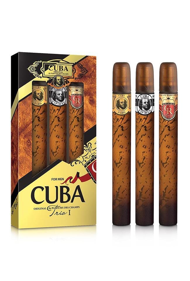 CUBA TRIO I (GOLD+ VIP+ ROYAL/ EDT 35ml) KT H