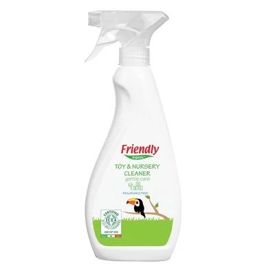 Friendly Organic, Универсален почистващ препарат за играчки и аксесоари, 500 мл