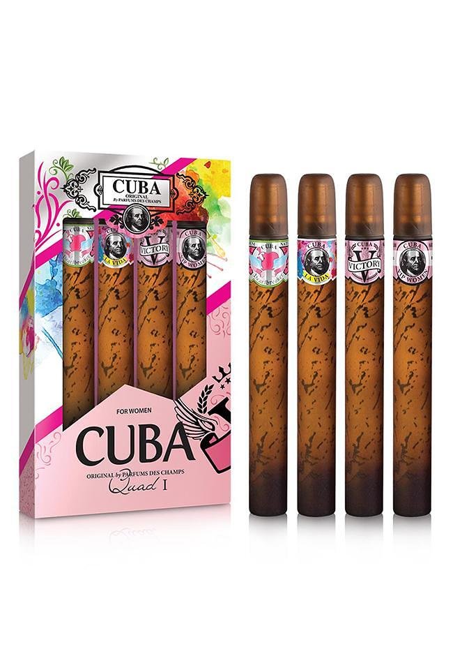 CUBA QUAD COLLECTION (4pcs EDP 35 ml) KT W