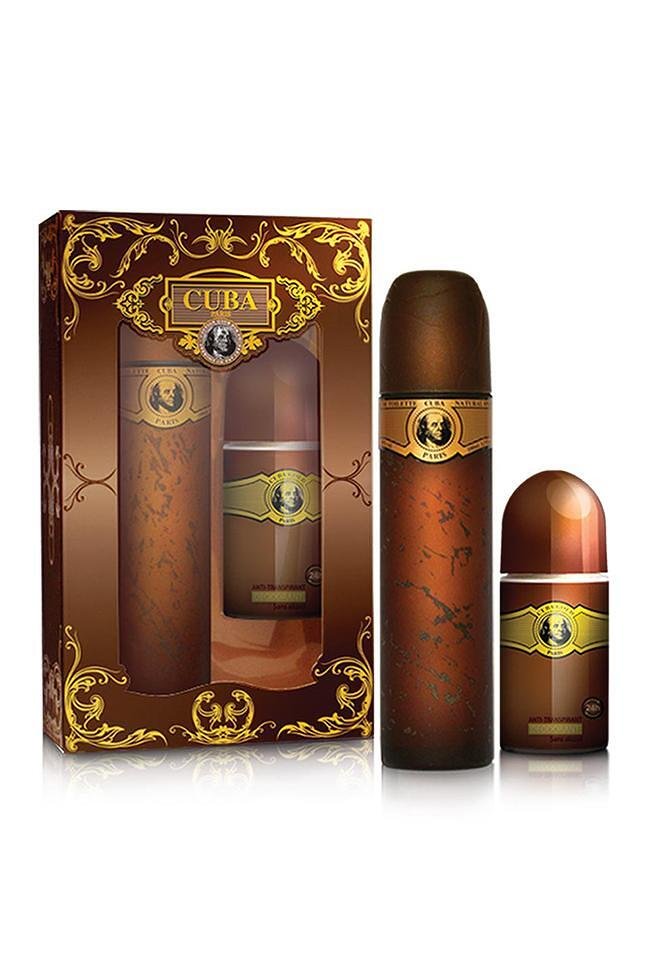 CUBA GOLD (EDT 100ml+ ROLL ON 50ml) KT H
