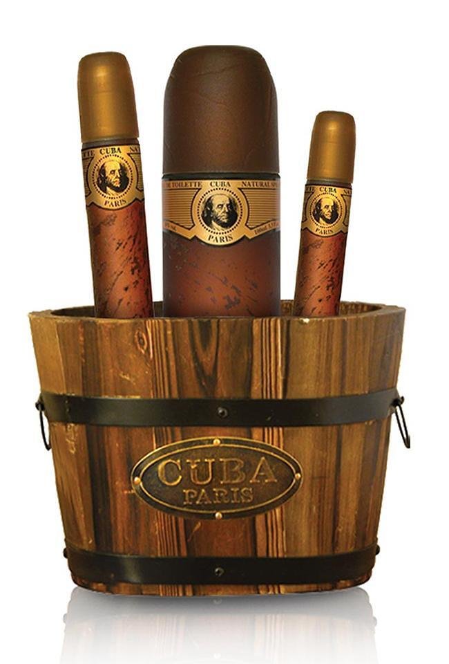CUBA GOLD MINI COLLECTION EDT (100ml+ 35ml+ 15ml+GIFT) KT H