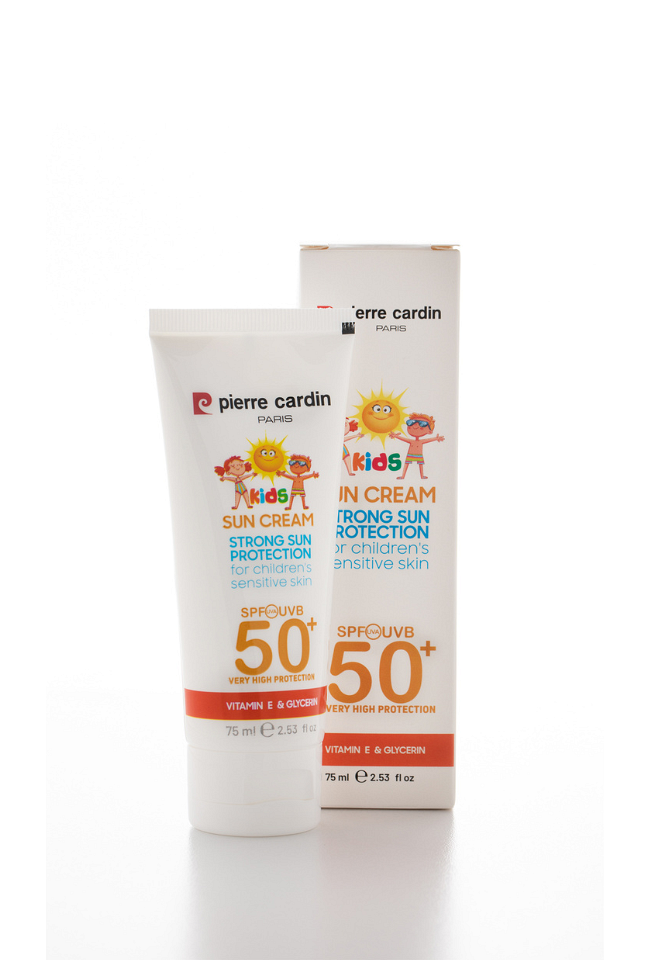 PIERRE CARDIN СЛЪНЦЕЗАЩИТЕН КРЕМ ЗА ЧУВСТВИТЕЛНА ДЕТСКА КОЖА 50+ SPF 75 ml