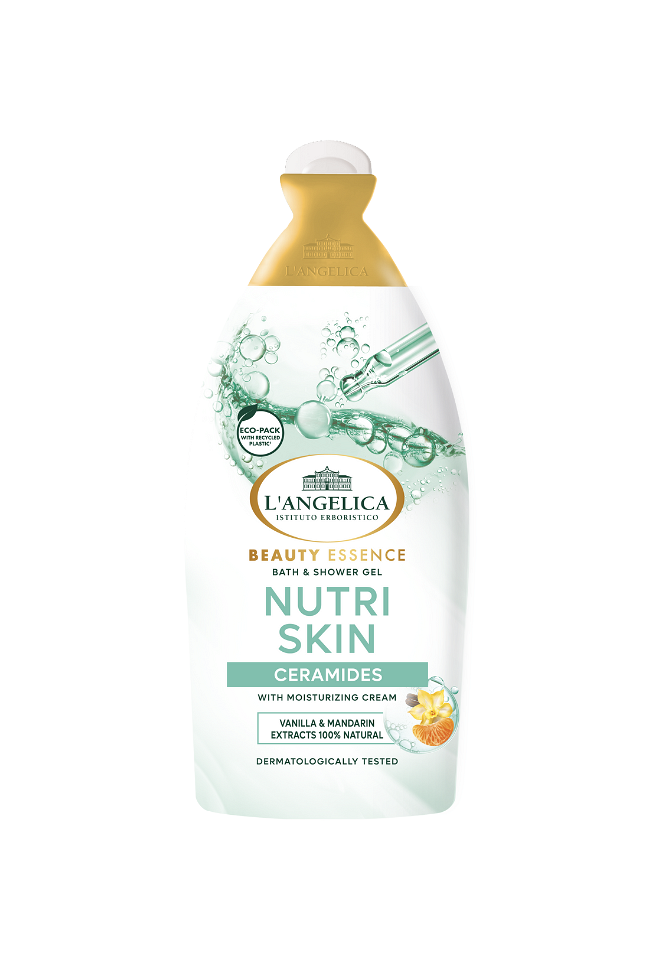 L'ANGELICA BEAUTY ESSENCE ДУШ-ГЕЛ NUTRI SKIN СЕРАМИДИ 500мл.