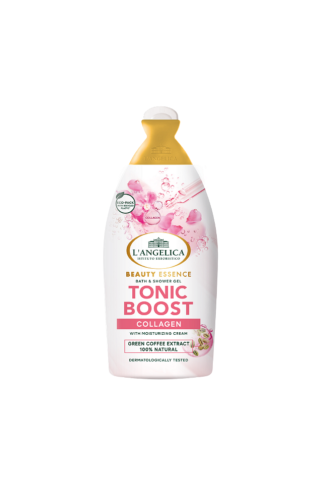 L'ANGELICA BEAUTY ESSENCE ДУШ-ГЕЛ TONIC BOOST КОЛАГЕН 500мл.