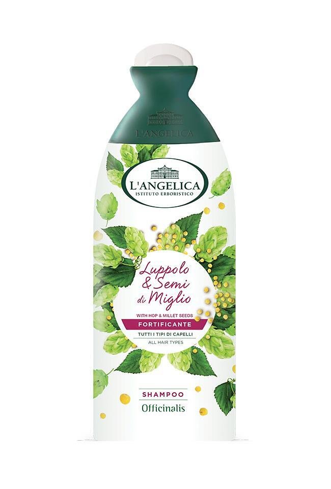 L'ANGELICA OFFICINALIS ШАМПОАН УКРЕПВАЩ ЗА ЧЕСТА УПОТРЕБА С ХМЕЛ И ПРОСО 250мл