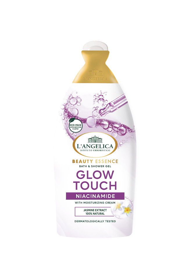L'ANGELICA BEAUTY ESSENCE ДУШ-ГЕЛ GLOW TOUCH НИАЦИНАМИД 500мл.