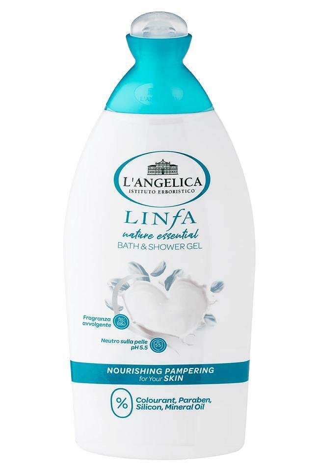 L'ANGELICA LINFA NATURE ESSENTIAL ДУШ-ГЕЛ И ПЯНА ЗА ВАНА 500мл.
