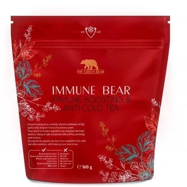 Immune Bear Чай за имунитет, 160 г от The Green Bear